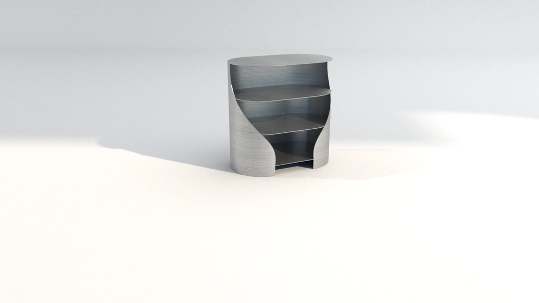 Tủ trang trí Curve